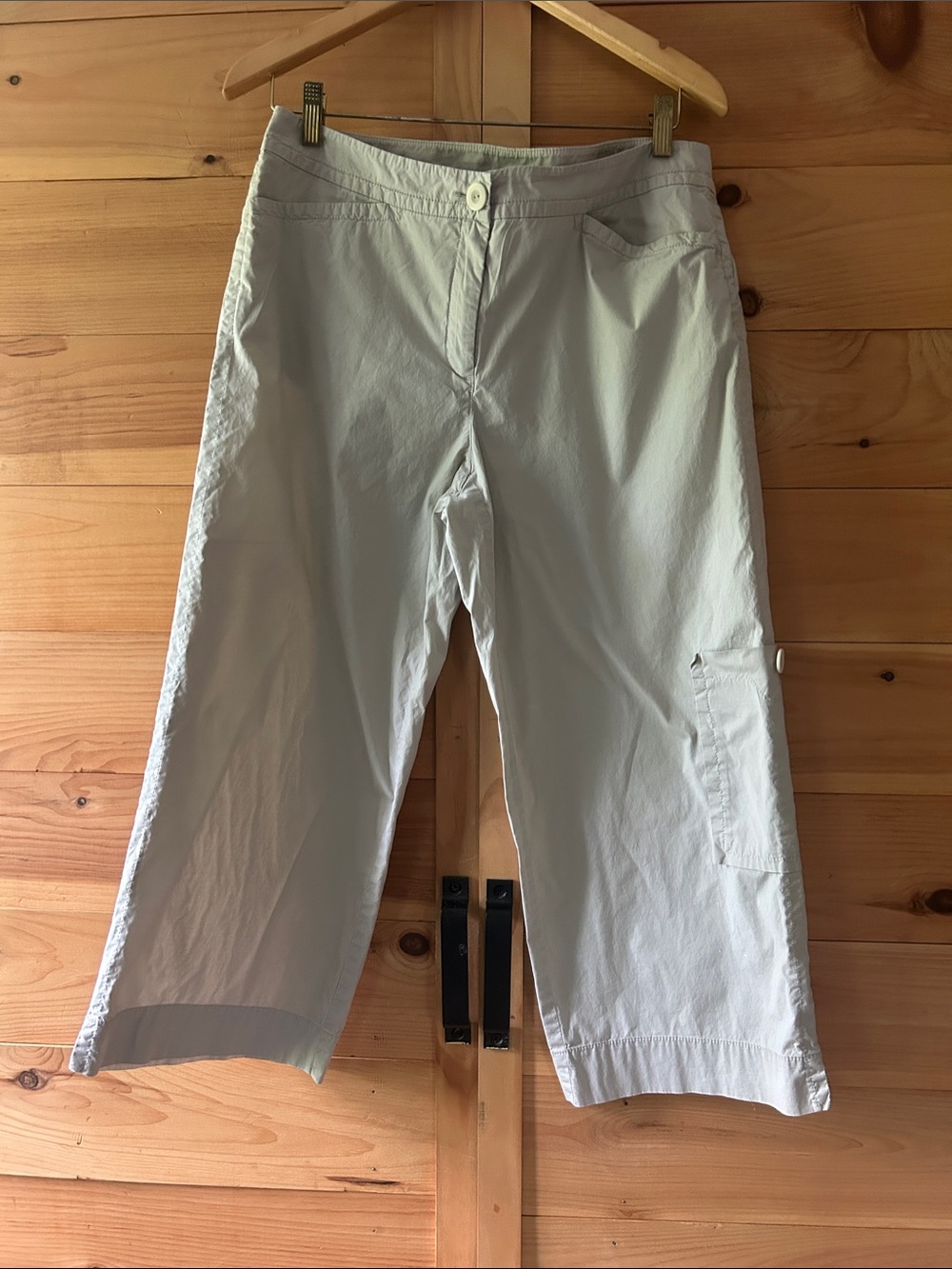 Eileen Fisher Cargo Capri Pants